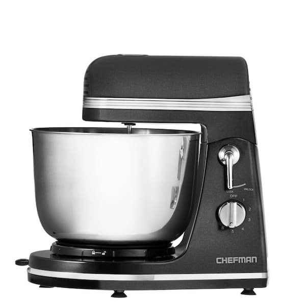 Chefman Legacy Series Power Stand Mixer in Black