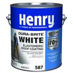 587 Dura-Brite 0.90 Gal. White 100% Acrylic Reflective Elastomeric Roof Coating