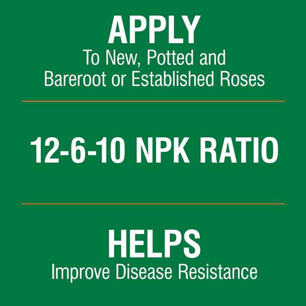 Vigoro 3.5 Lb All Season Rose Plant Food – Slow Release Granules 12-6-10 NPK