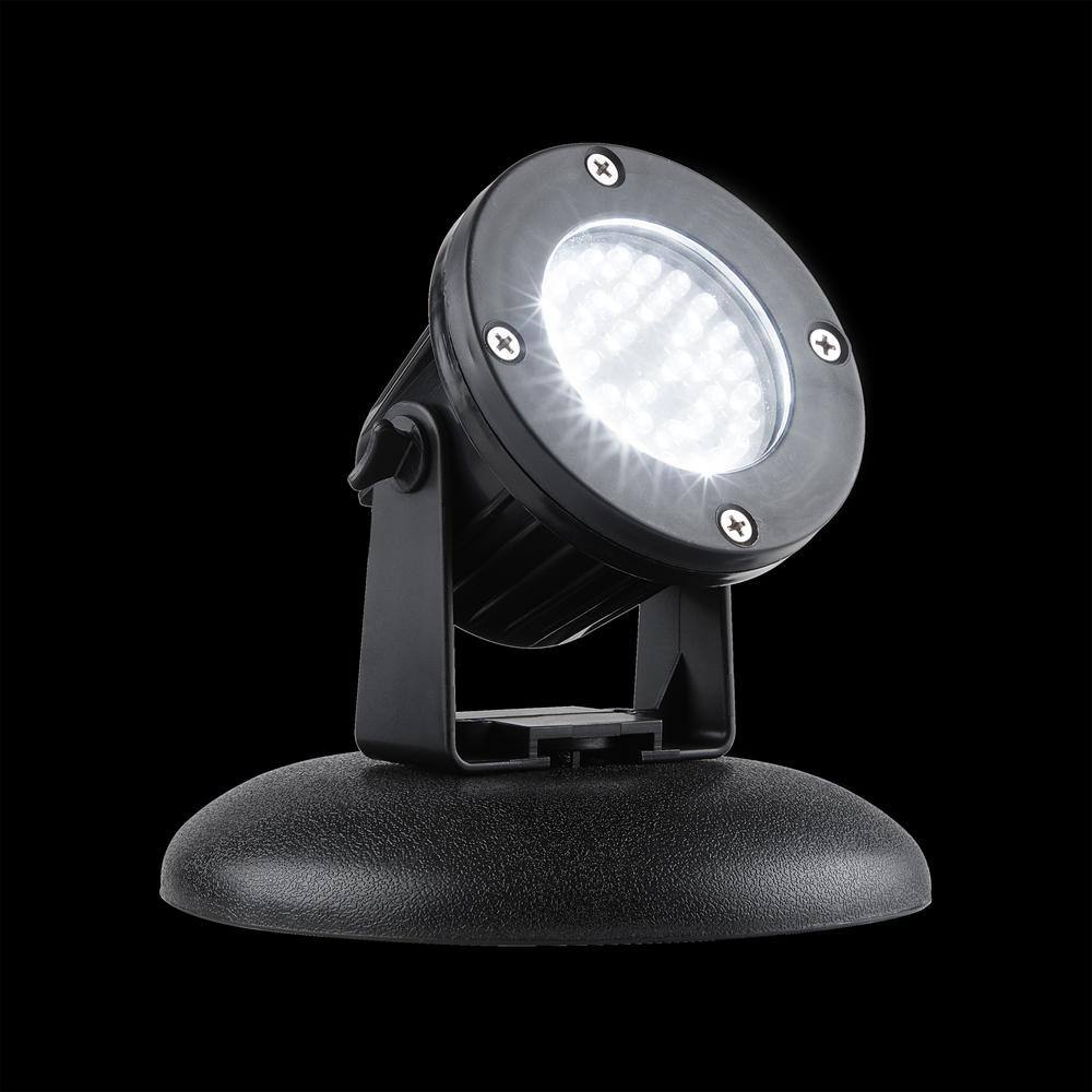 Compact Black LED Pathway Light with Transformer