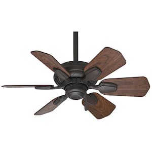 Wailea 31 in. Indoor/Outdoor Brushed Cocoa Bronze Ceiling Fan For Patios or Bedrooms