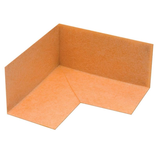 Schluter Kerdi-Kereck-F Pre-Formed 90° Waterproofing Inside Corners (10-Pack)
