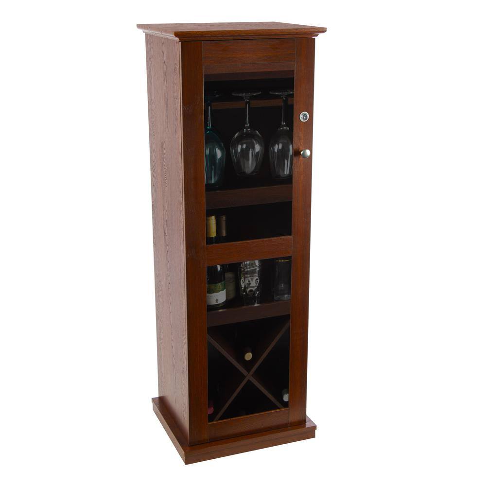 small corner wine cabinet