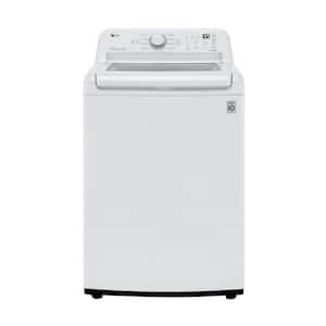 4.3 cu. ft. Large Capacity Top Load Washer with 4-Way Agitator, NeveRust Drum, TurboDrum Technology in White