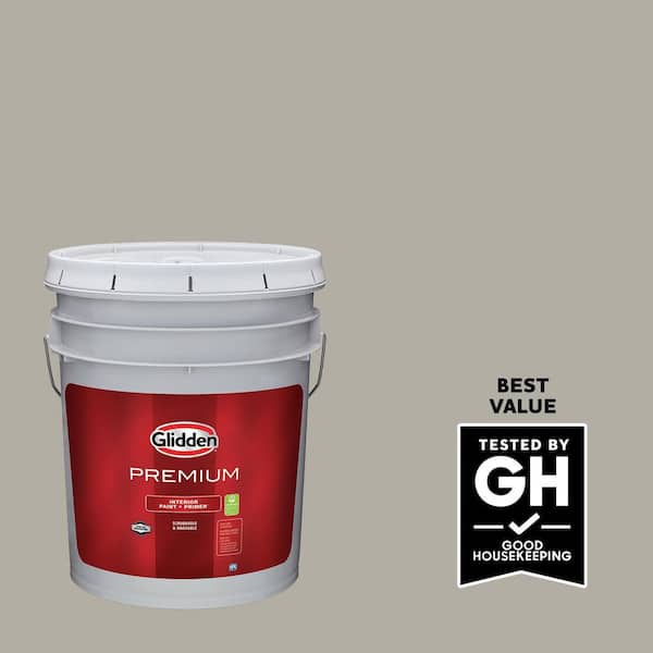 Glidden Premium 5-gal. PPG0999-3 Boulder Creek Flat Interior Latex Paint