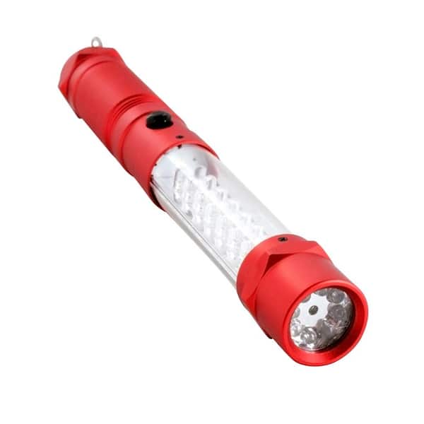 Woods 32 LED Task Light with Laser Pointer and Spot Light L1407 - The Home  Depot