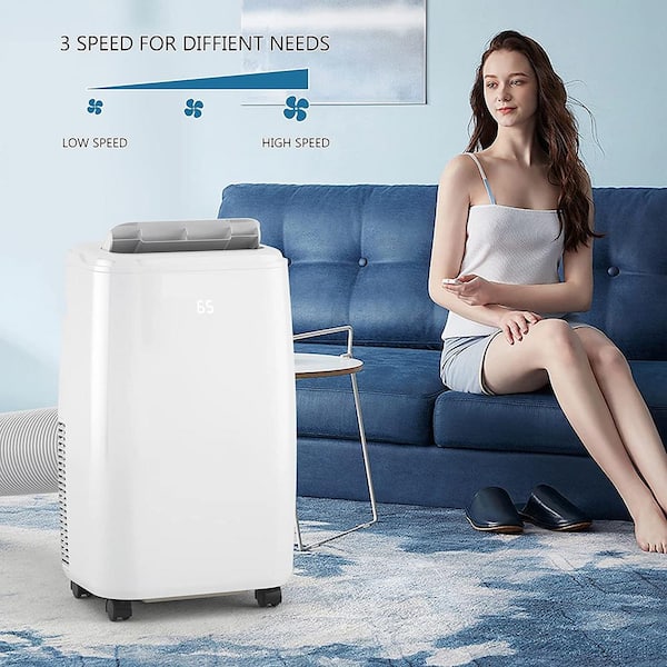 Gymax 24-Pints 1500 sq. ft. Portable Dehumidifier with 3-Modes and 2-Speeds  GYMHD0094 - The Home Depot