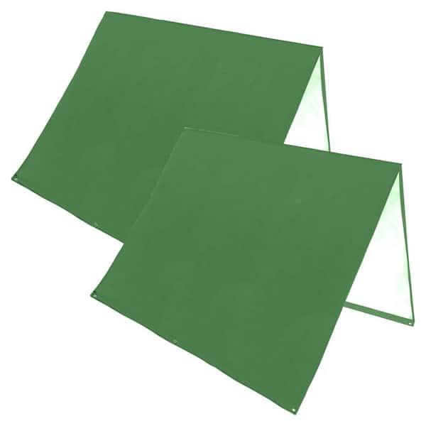 2-Pack Swing Set Replacement Tarp, Waterproof UV Protection Canopy Cover, 52" x 90", Color Set 1
