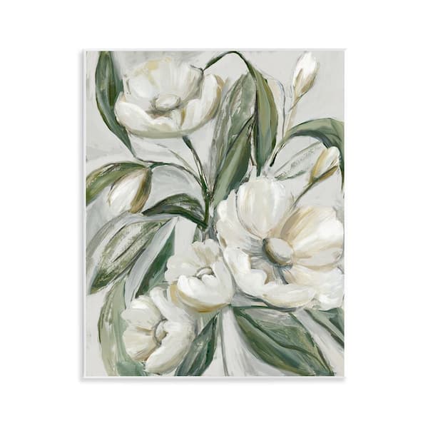 Stupell Industries Bountiful Apple Blossoms by Hannah Dawson Unframed Nature Graphic Art Print 14 in. x 11 in.