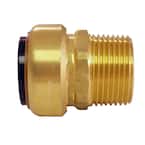 1 in. Brass Push-to-Connect x Male Pipe Thread Adapter
