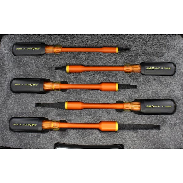 IDEAL 7-Piece Insulated Nut Driver Set 35-9104 - The Home Depot