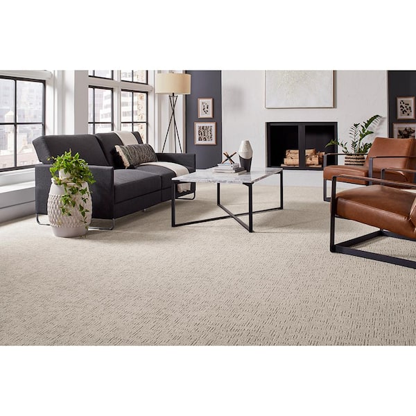 Lake Mohr - Illusion - Brown 45 oz. Triexta Pattern Installed Carpet