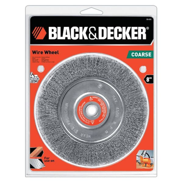 BLACK+DECKER 8 in. Wire Wheel