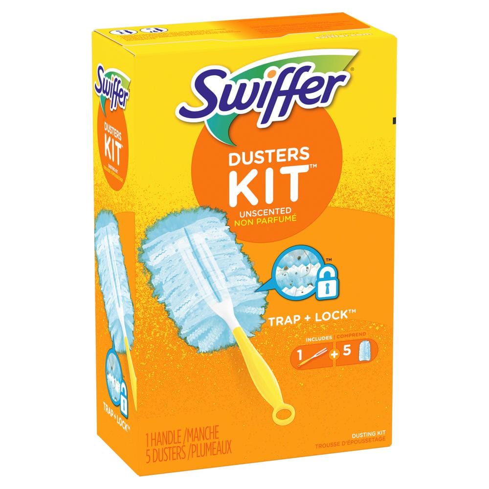 Swiffer 6-Count Disposable Dusting Kit with Handle