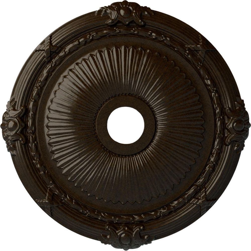2-1/4 in. x 27-1/2 in. x 27-1/2 in. Polyurethane Heaton Ceiling Medallion, Bronze price history on PriceWatchPro
