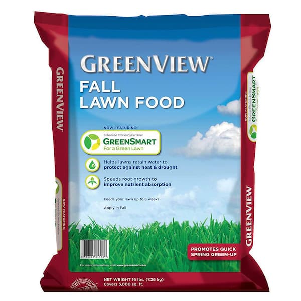 GreenView 16 lbs. Fall Lawn Food, Covers 5,000 sq. ft. (22-0-10)