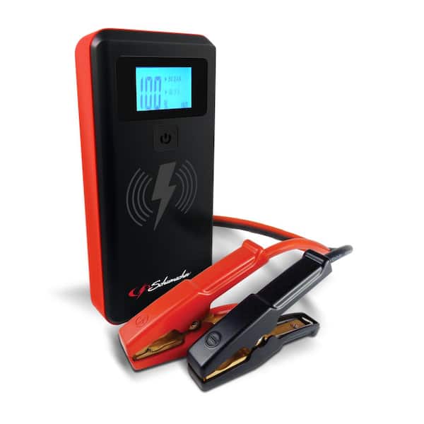Schumacher Electric Automotive 12-Volt 2000-Amp Lithium Jump Starter and Portable Power Pack with Wireless Charging