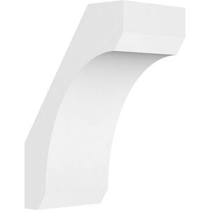 Ekena Extra Large Wood Shelf Bracket - Alder, 2.5"W X 8"D X 12"H, Supports Up To 250 Lbs