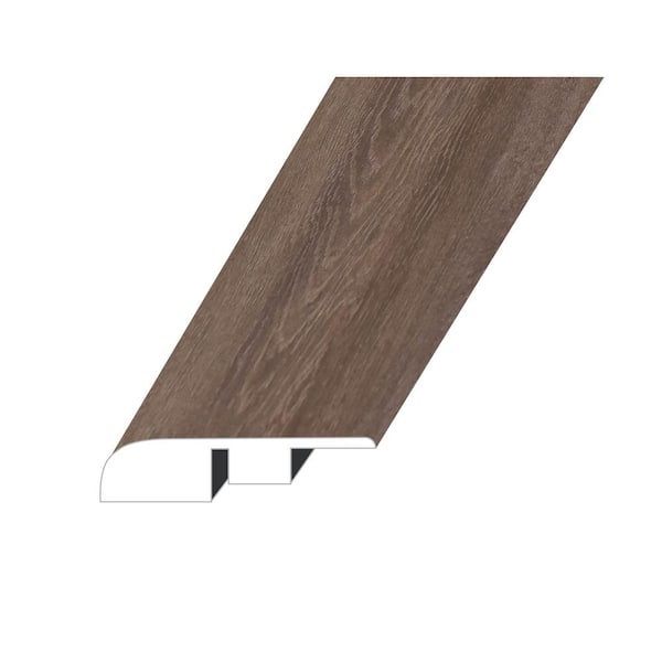 null Domaine Craft Willow 0.5 in. T x 1.5 in. W x 94.5 in. L Vinyl End Cap Molding