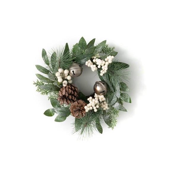 Green Wreath Bell - Small - TREND-ON-LINE