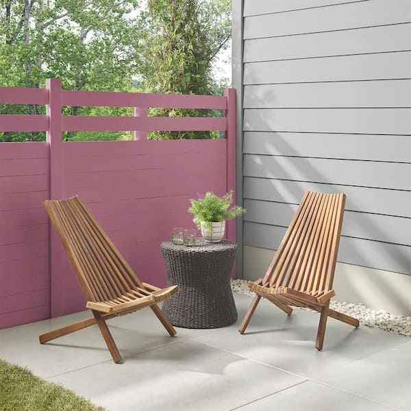 BEHR 1 gal. #M130-6 Tropical Hibiscus Solid Color House and Fence