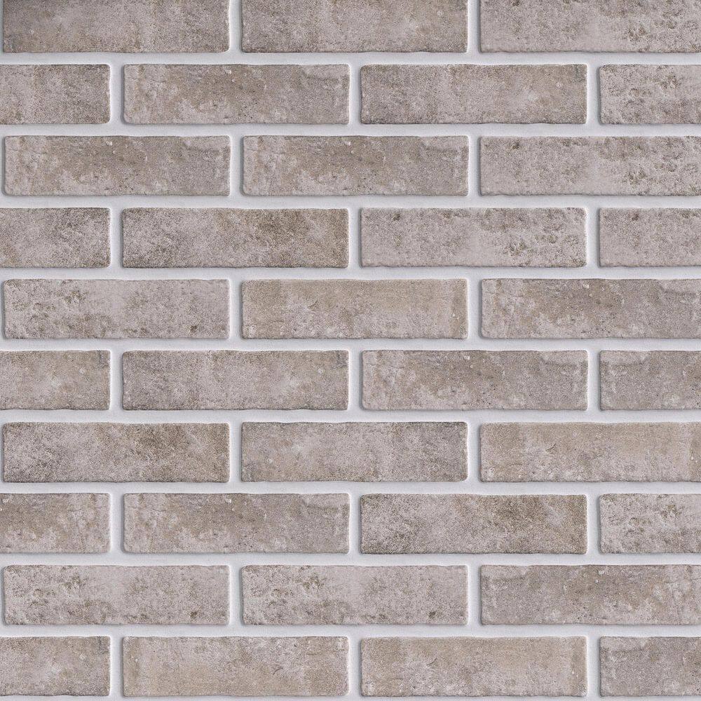 MOLOVO Jerica Ceniza Brick 2.95 in. x 11 in. Matte Porcelain Tile