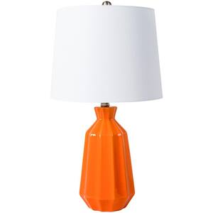 Garrity 24 in. Orange Indoor Table Lamp