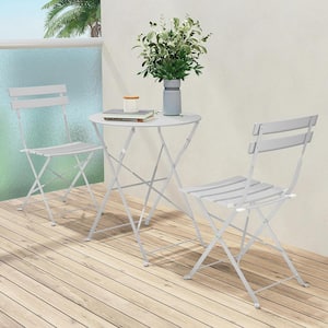 3-Pieces Folding Outdoor Patio Furniture Set