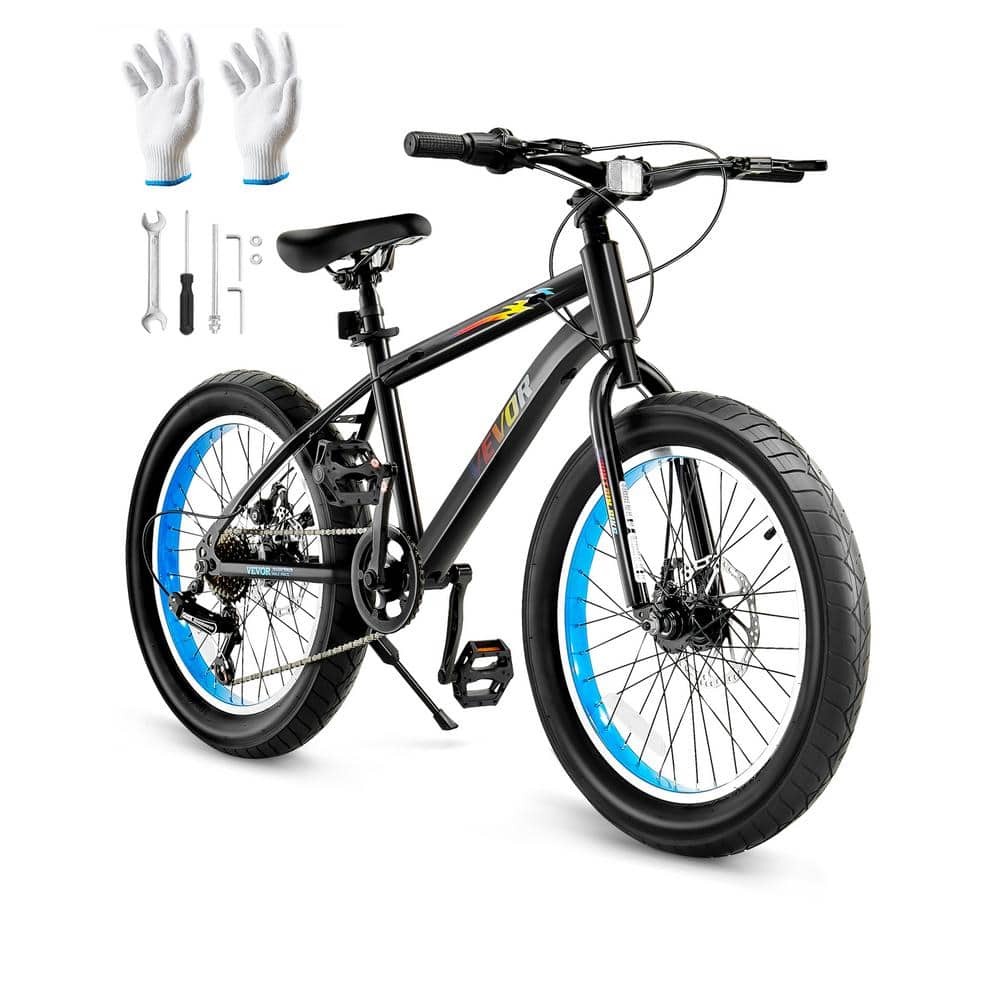 California Bicycle 20型 6速 400mmモーターバイシクル blacks-vevor-bikes-