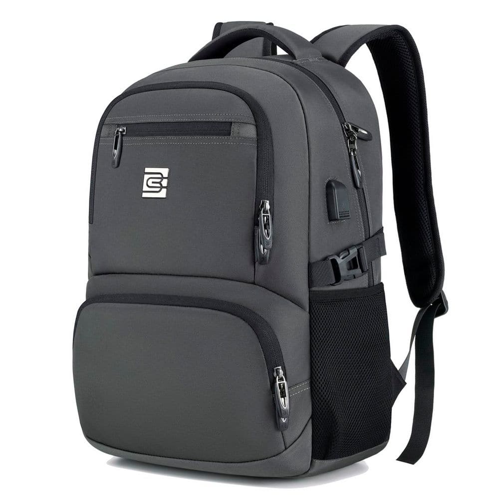 backpacks laptop bags 15 Inches Backpack For Women, Gray / 15 Inches Laptop lined wet compartment UKEIN Laptop Backpack with USB