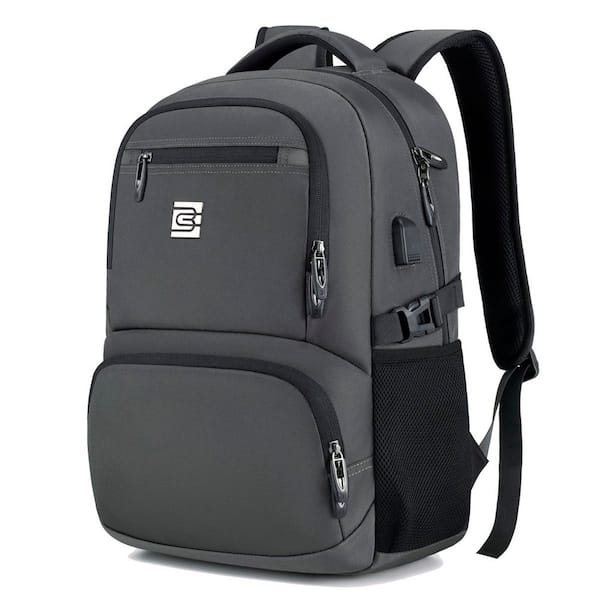 black leather calvin klein backpack Calvin Klein logo-detail Backpack | Black