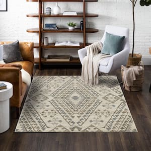 Fleming Gray 6 ft. x 9 ft. Area Rug