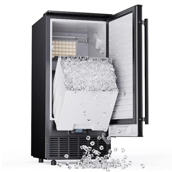 EUHOMY 15 in. 80 lb. /24H Freestanding/Built-in Full Size Cubes