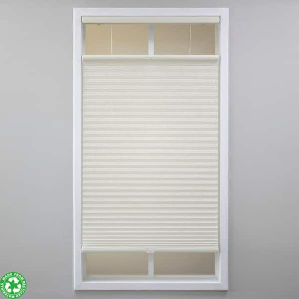 Eclipse Ivory Cordless Light Filtering Polyester Top Down Bottom Up ...