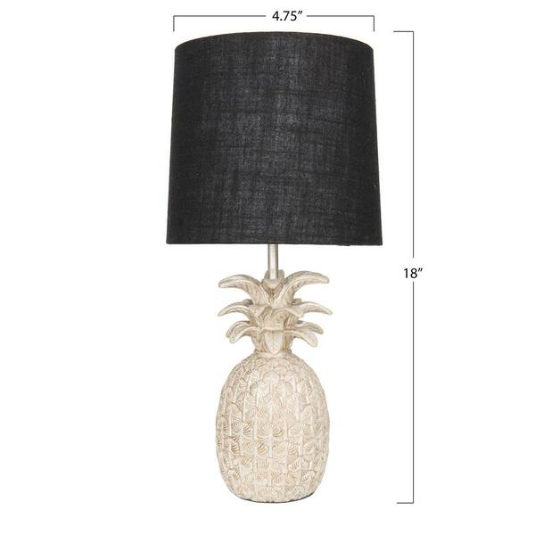 pineapple glass shade