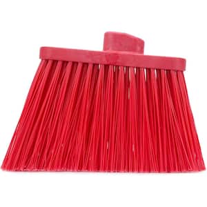Sparta 12 in. Red Polypropylene Unflagged Upright Broom Head (12-Pack)