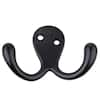 GlideRite 2 in. Matte Black Octopus Double Hooks (10-Pack) 7511-MB-10 ...