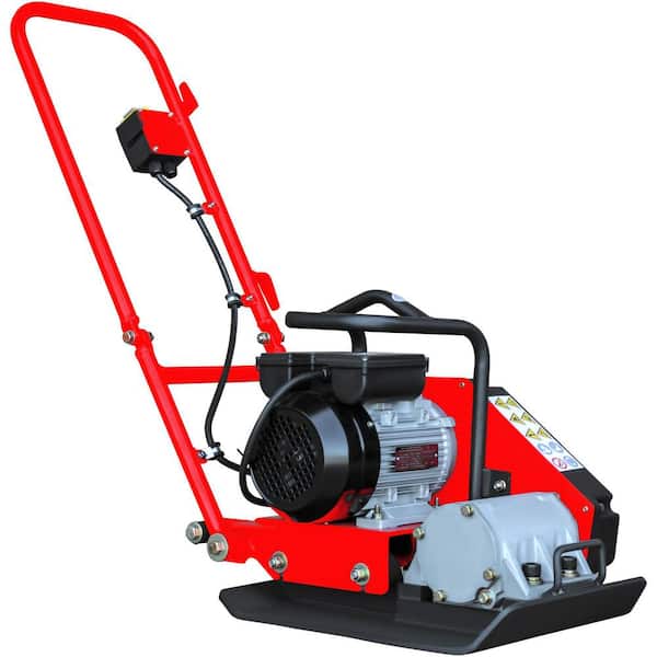 Tomahawk Power 2 HP Electric Vibratory Plate Compactor Tamper Gravel Soil Compaction