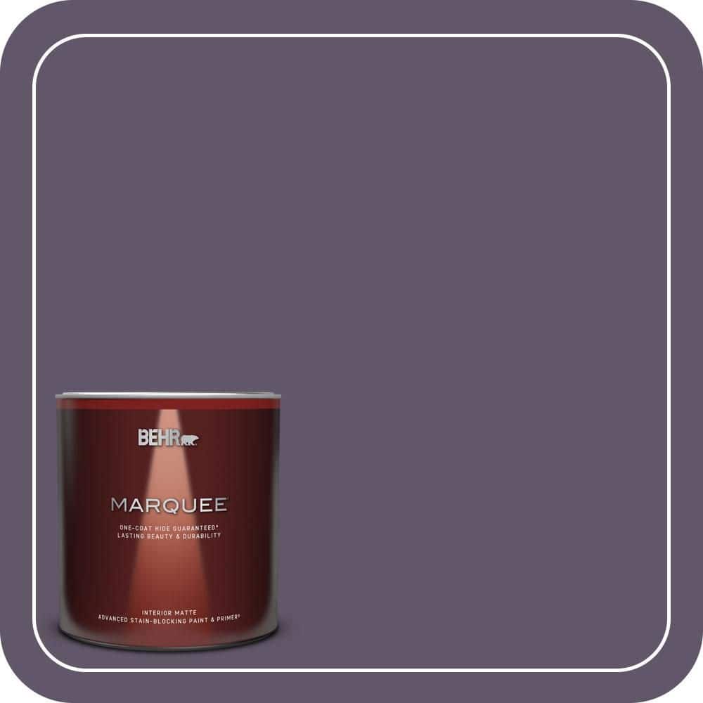1 qt. #PPU17-04 Darkest Grape One-Coat Hide Matte Interior Paint & Primer price history on PriceWatchPro