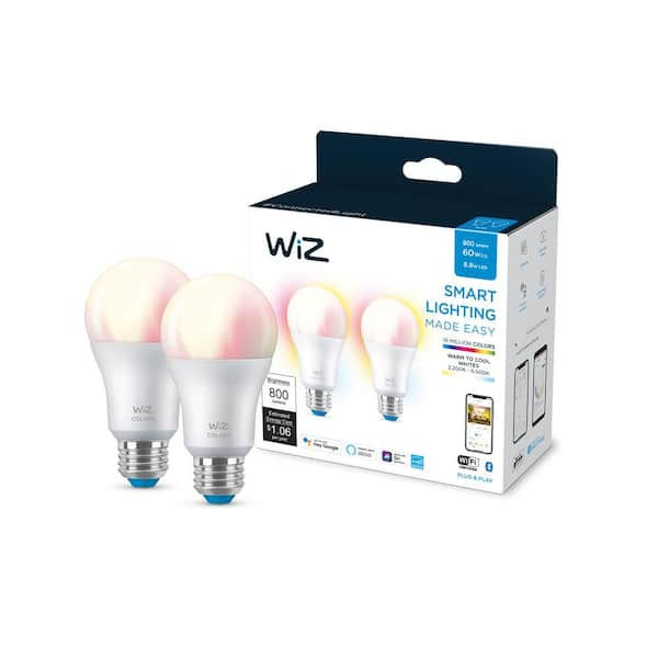 wiz light bulbs home depot