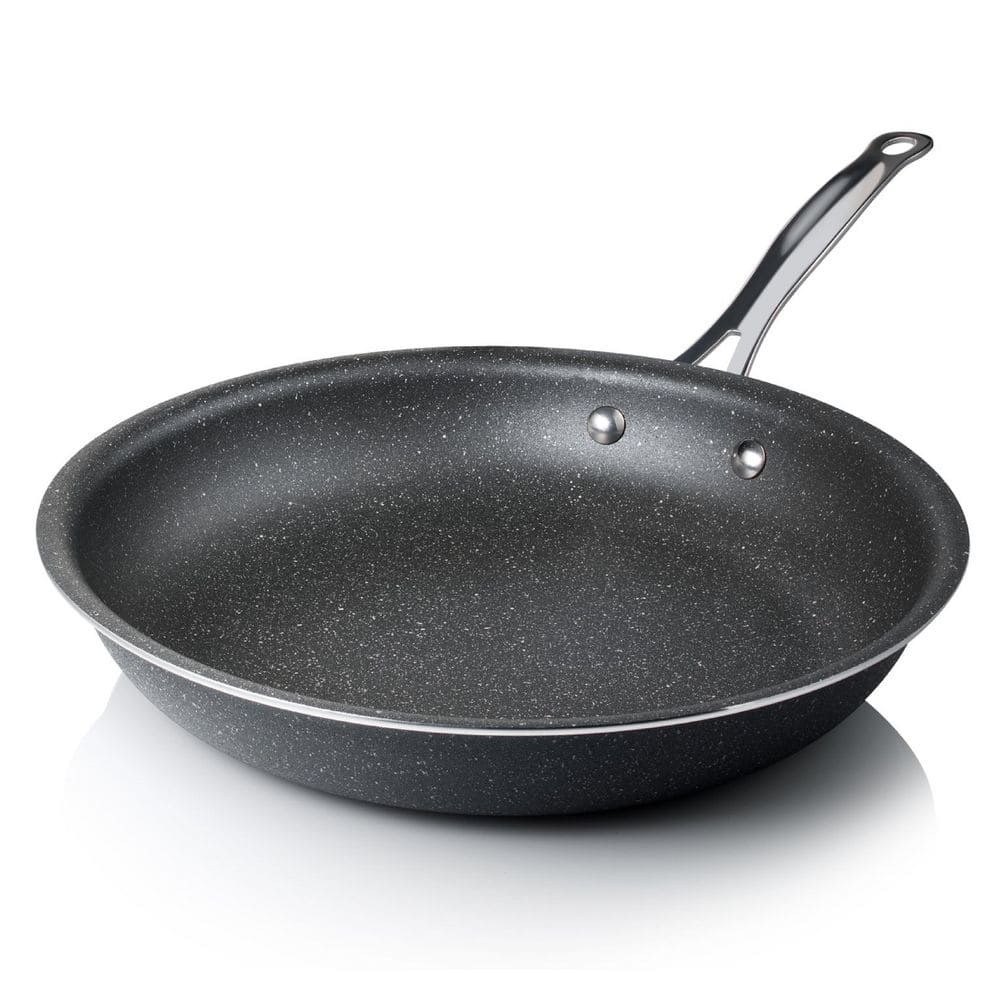 Granitestone Pro 14” Frying Pan Nonstick Extra Large Hard Anodized Frying  Pan With Ultra Nonstick Coating, Family Sized Open Skillet With Stay Cool  Rubberized & Helper Handle, Oven & Dishwasher Safe… Visit