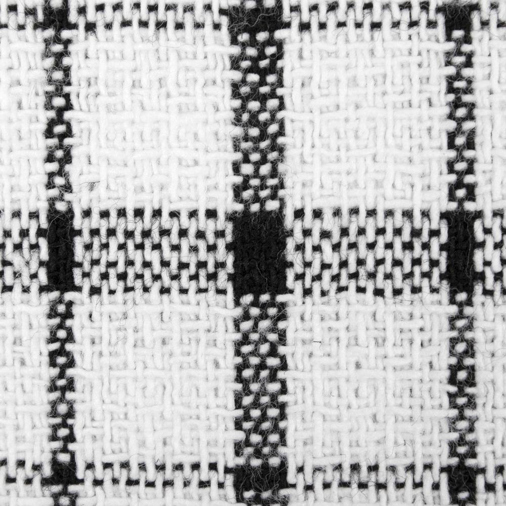 Black and White Checkered Cotton Kitchen Towel Set