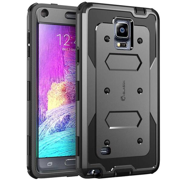 Unbranded i-Blason Armorbox Full-Body Case for Samsung Galaxy Note 4, Blue