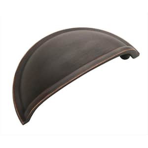 Cup Pulls Collection 3 in. (76 mm) Oil Rubbed Bronze Cabinet Cup Pull (10-Pack)