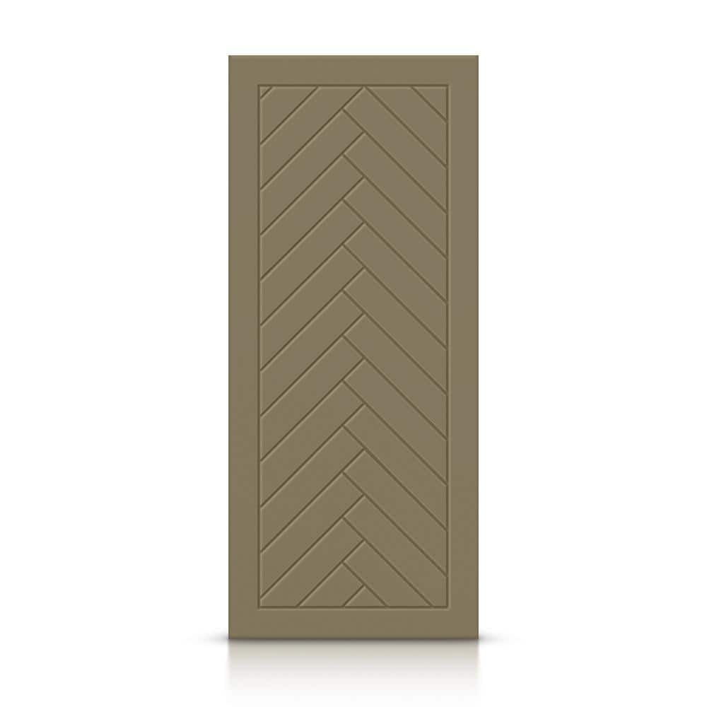 30 in. x 84 in. Hollow Core Olive Green Painted Composite MDF Interior Door Slab price history on PriceWatchPro