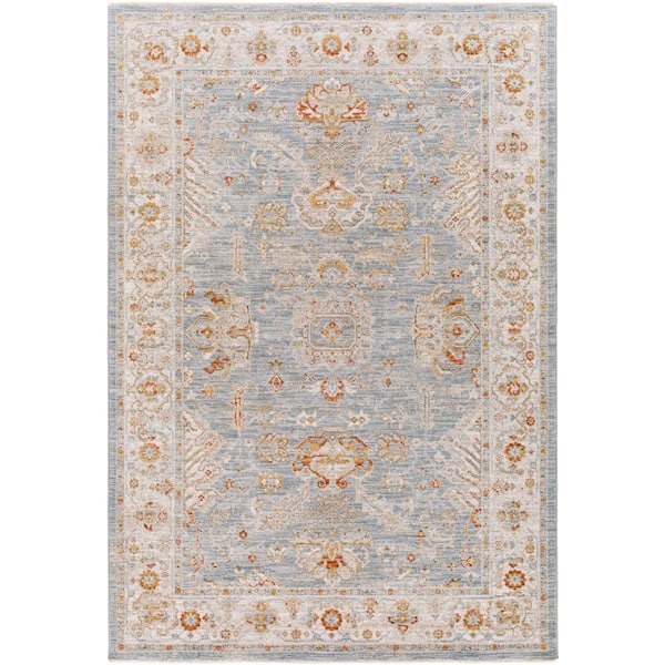 Livabliss Katara Denim 9 ft. x 12 ft. Indoor Area Rug