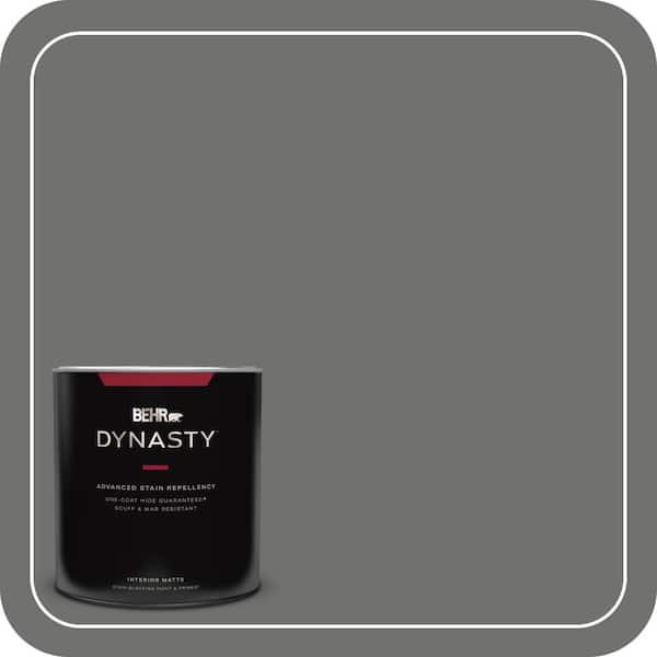BEHR DYNASTY 1 qt. #MQ2-61 Magnet One-Coat Hide Matte Interior Stain-Blocking Paint and Primer