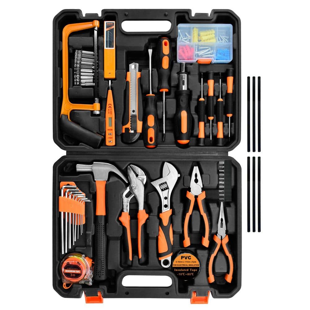 148-Piece Home Repair Tool Kit, Household Basic Hand Tool Sets with Case for Home Maintenance and DIY Projects price history on PriceWatchPro