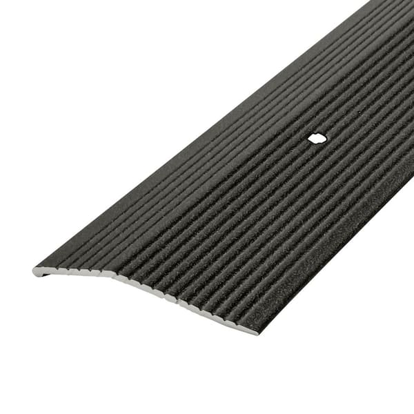2"X 36" MOCHA ALUMINUM CARPET TRIM W/SCREW NAILS