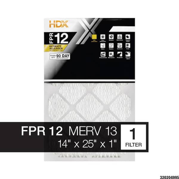 14 in. x 25 in. x 1 in. Ultimate Allergen Pleated Air Filter FPR 12, MERV 13